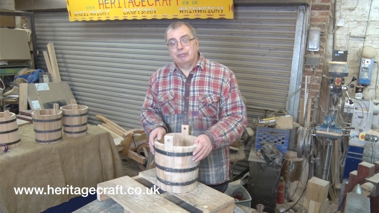 How to make a Medieval Wooden Bucket
