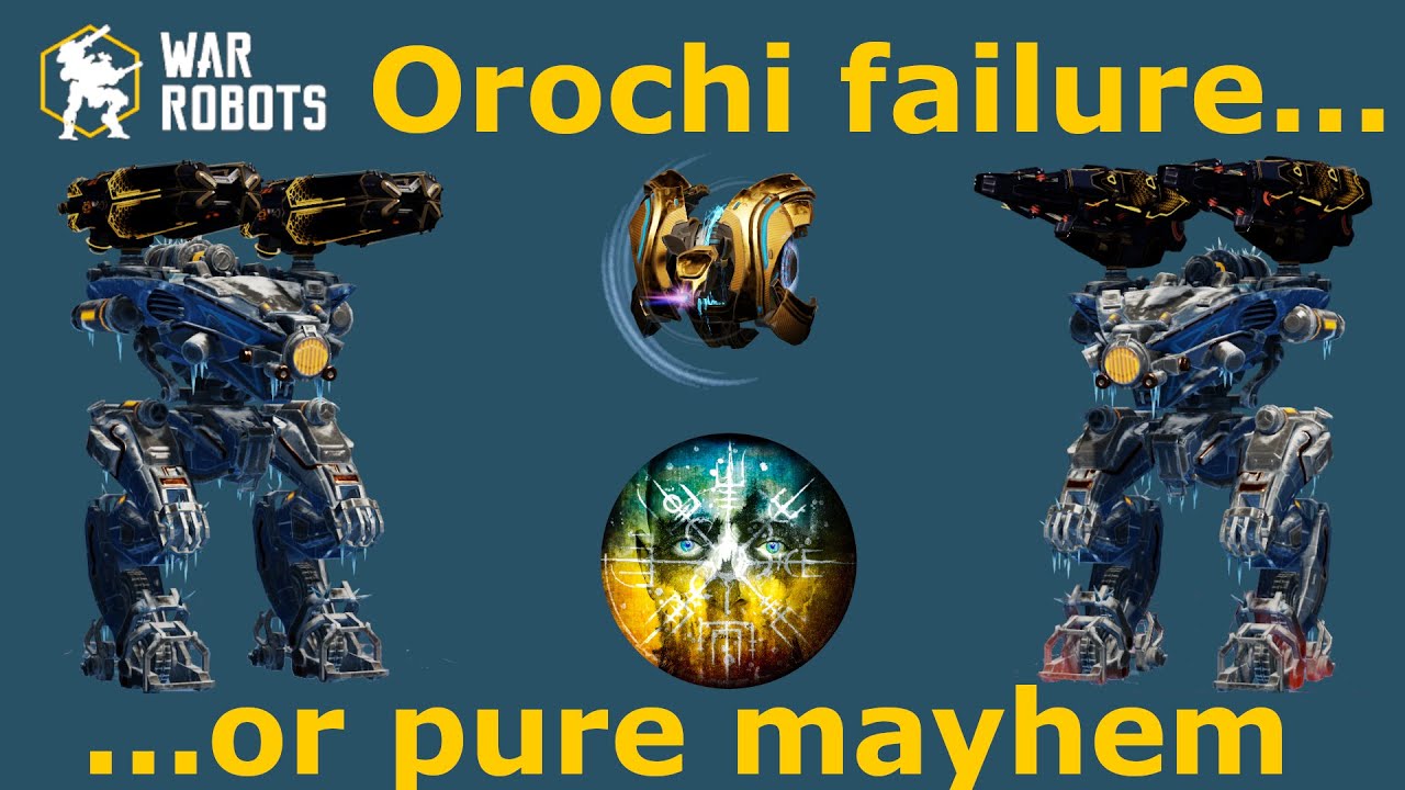 War Robots - Is Orochi viable after the buff or is it useless? Gameplay compilation