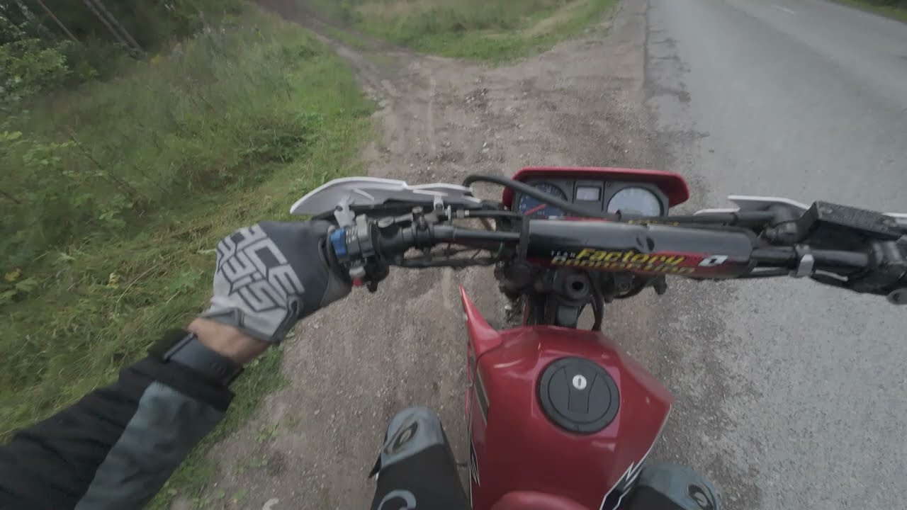 KMX 125 Dirt & Woods Riding POV