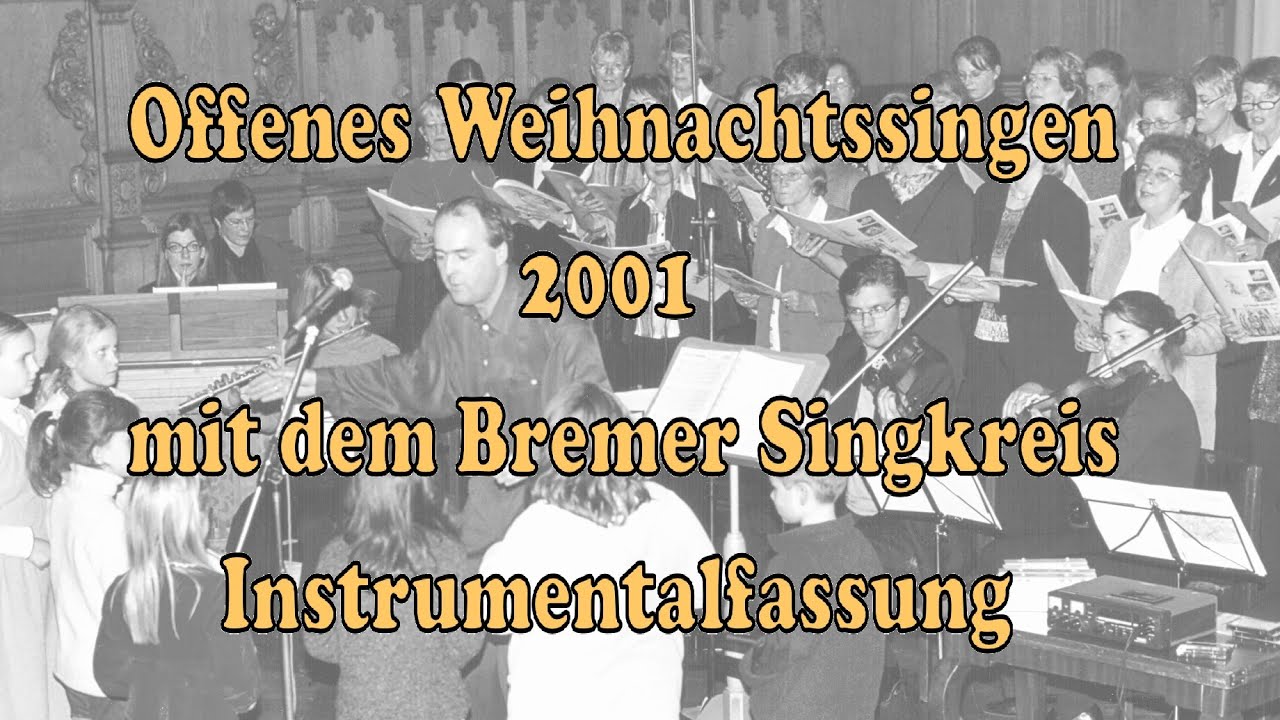 DRK Weihnachtssingen 2001