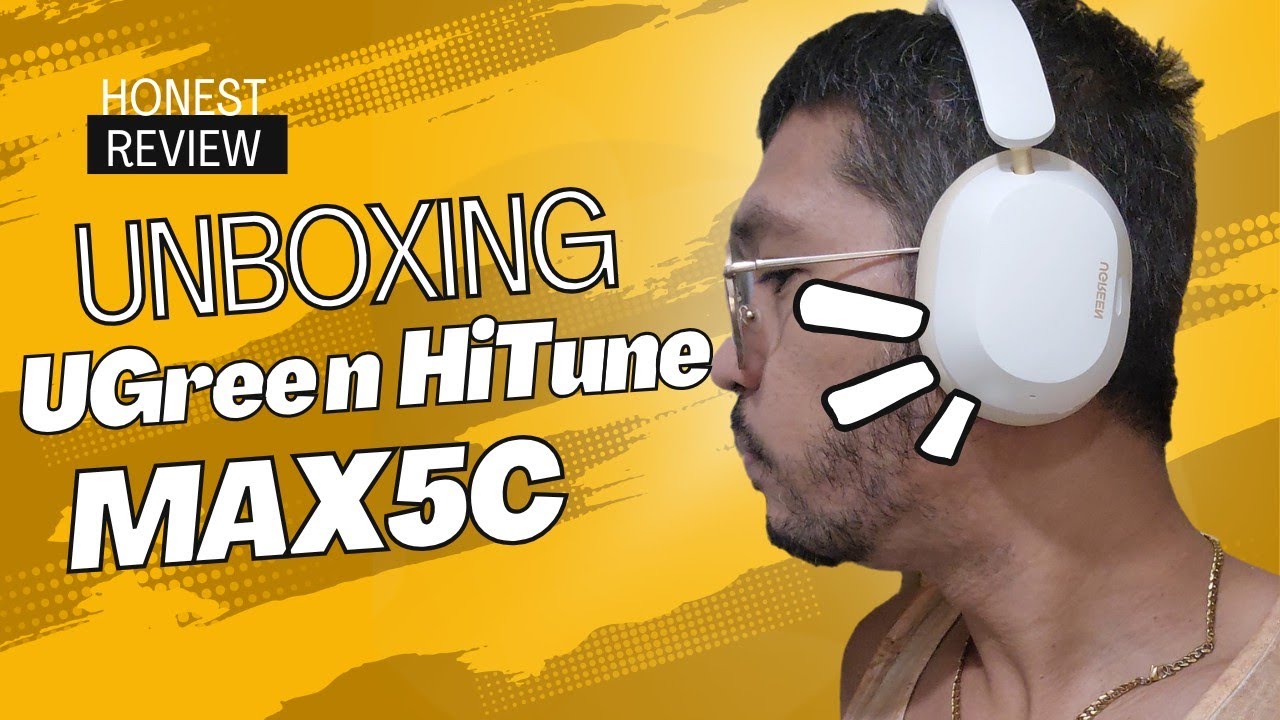 Unboxing, Testing & Honest Review - Ugreen Hitune Max5C Audio Noise-Cancelling Bluetooth Headphones!