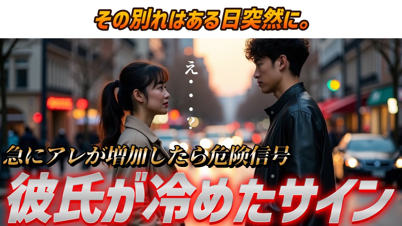 【急にアレが増えるから分かりやすい】彼氏が冷めたサイン