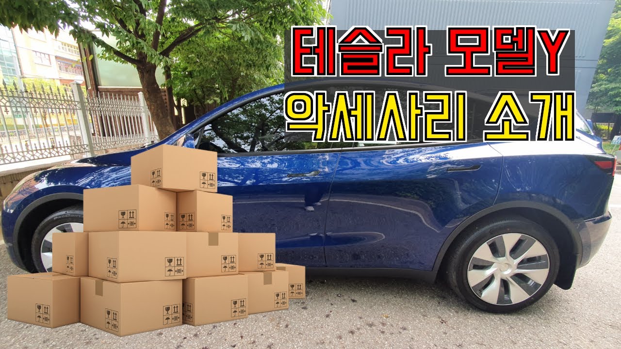 테슬라 모델Y 필수 악세서리 총 정리! 알리는 사랑입니다