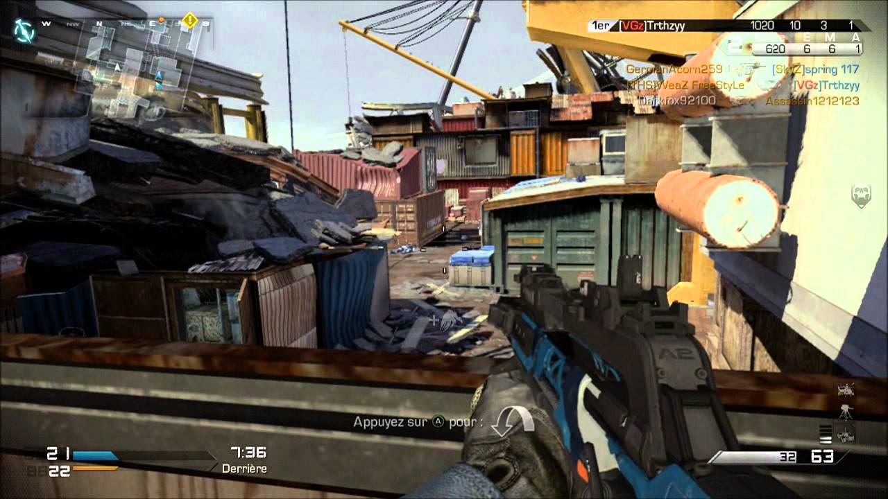 COD Ghosts - DLC Dévastation - Collision en MME et à la Ripper XBOX 360