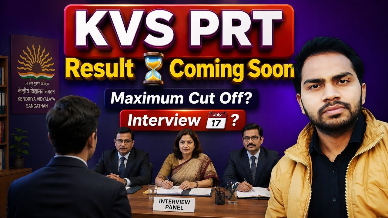 KVS PRT Result 2026 🔥 Expected Cut Off + Interview Date Confirmed? #kvstier2 #kvsprt 