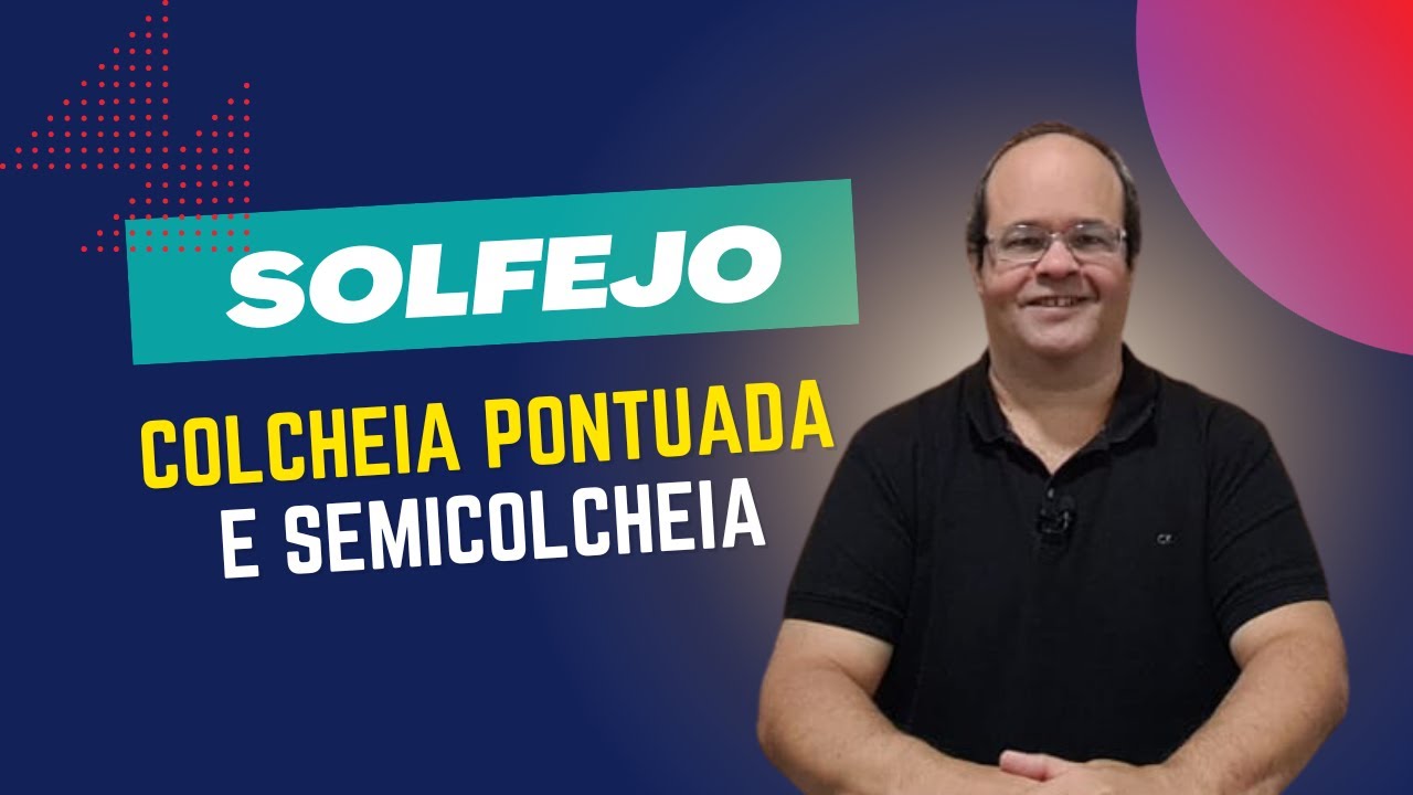 Solfejo 56 para praticar - Colcheia pontuada e semicolcheia