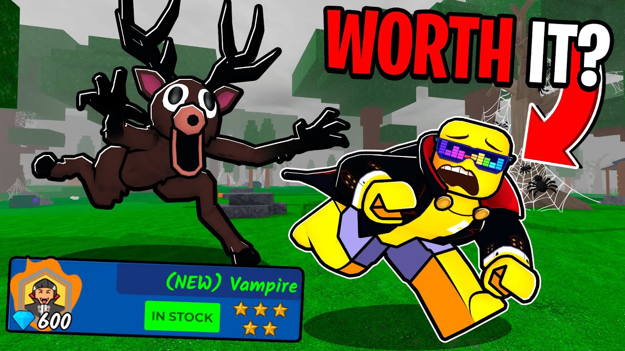 Testing New VAMPIRE Class in 99 Nights in the Forest🔦