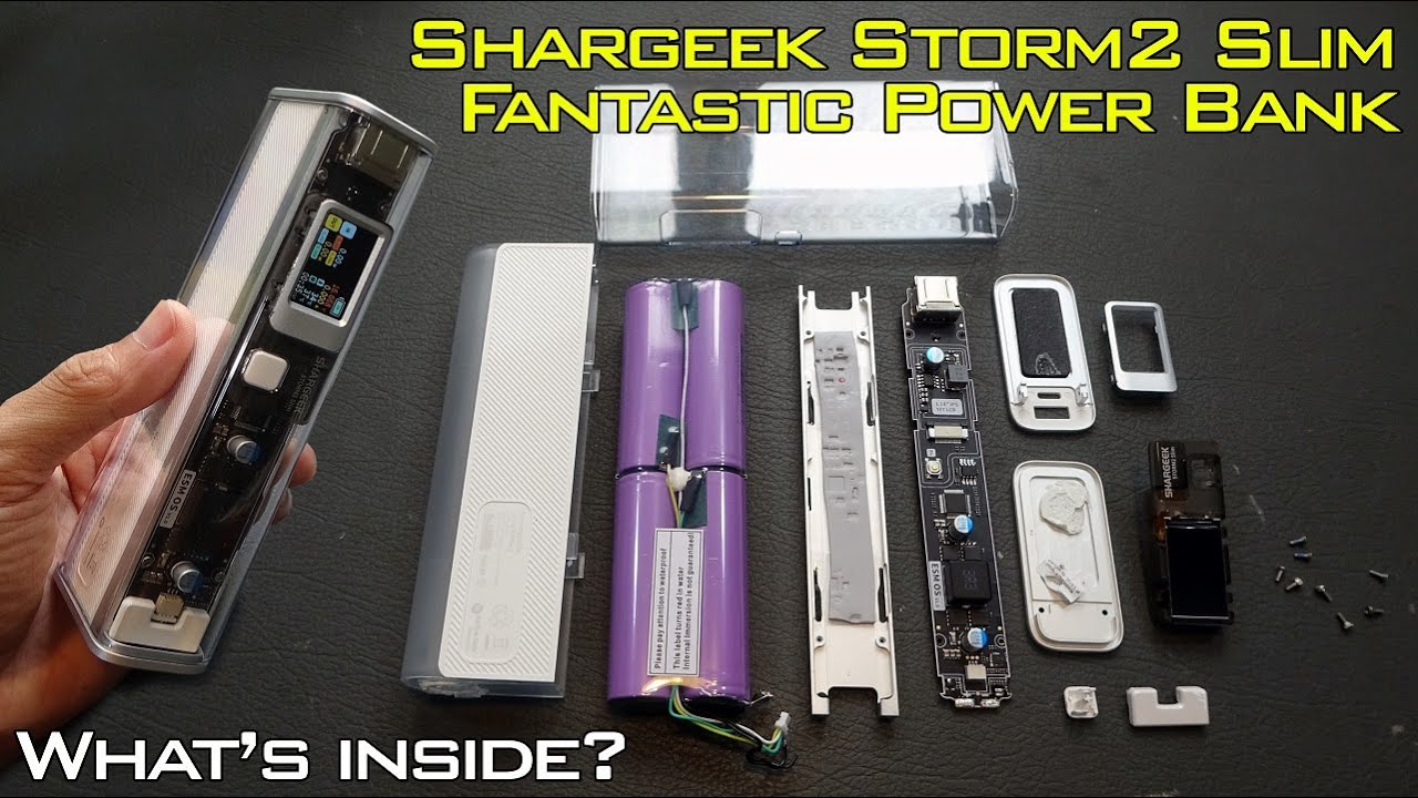 What's inside Shargeek Storm2 Slim
