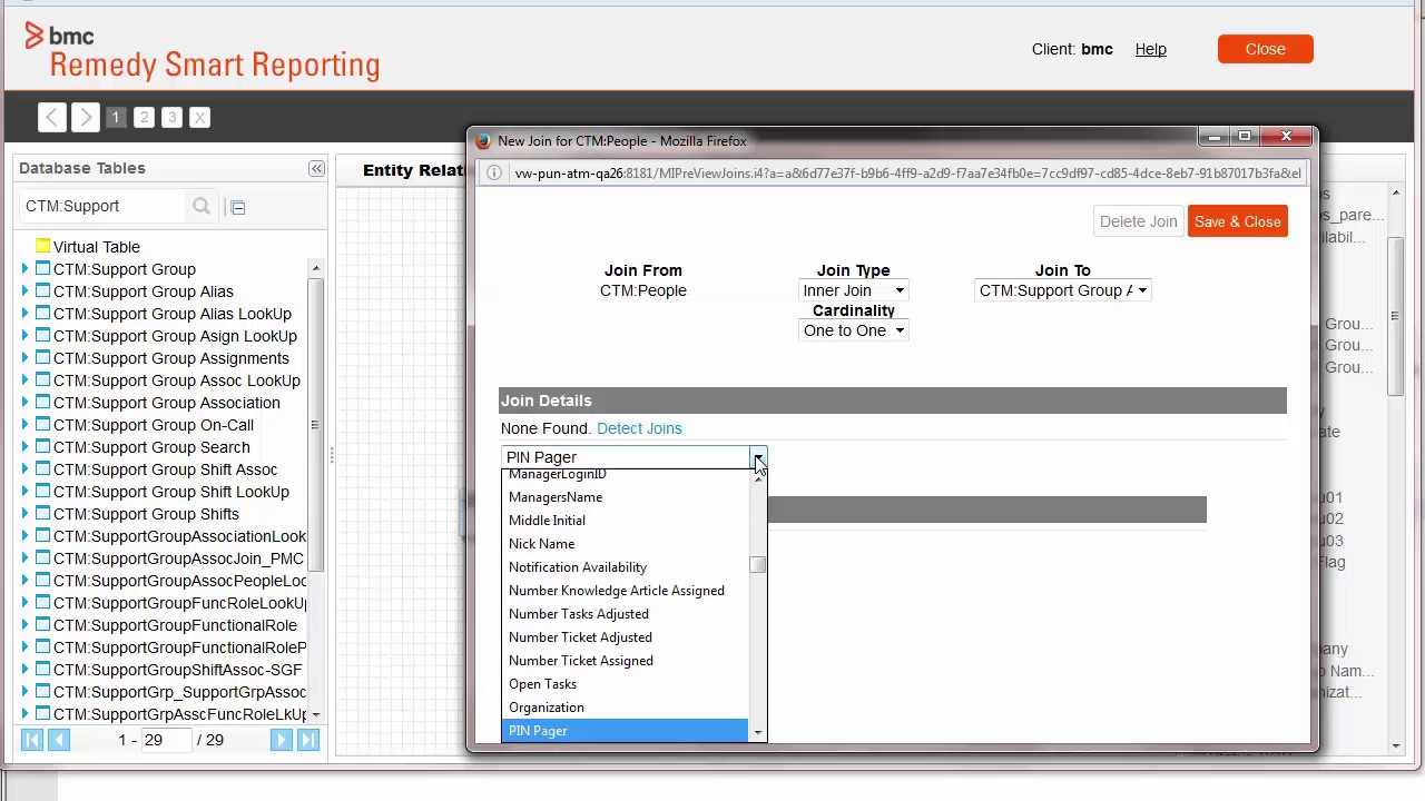 BMC Remedy Smart Reporting - Create a custom view