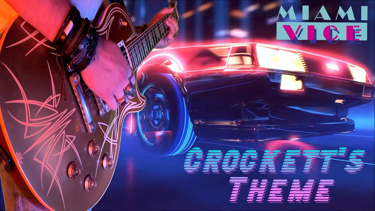 Crockett's theme - Miami Vice - Guitar cover
