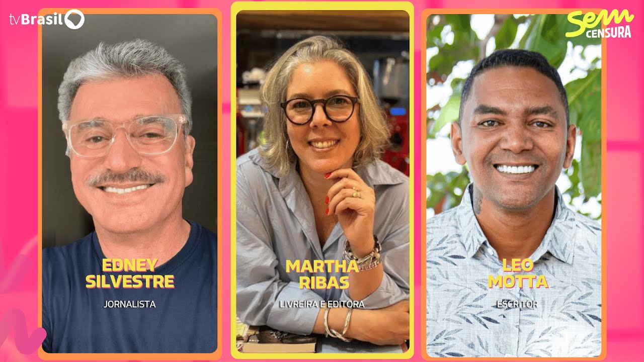 🔴 SEM CENSURA RECEBE EDNEY SILVESTRE, MARTHA RIBAS E LEO MOTTA