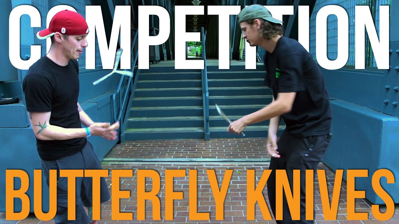 Competition Butterfly Knives | Basilisk-R Flipping Battle Blade Show 2016