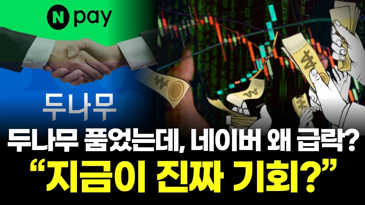 &ldquo;두나무 품었는데 주가 출렁&ldquo;&hellip;네이버 이제는 사야 한다?
