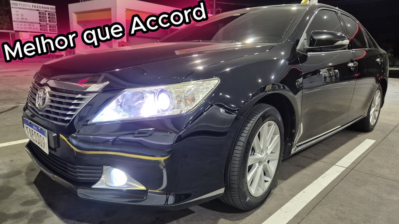 Toyota Camry V6 2013 Avaliação do Japonês mais Rápido do Brasil