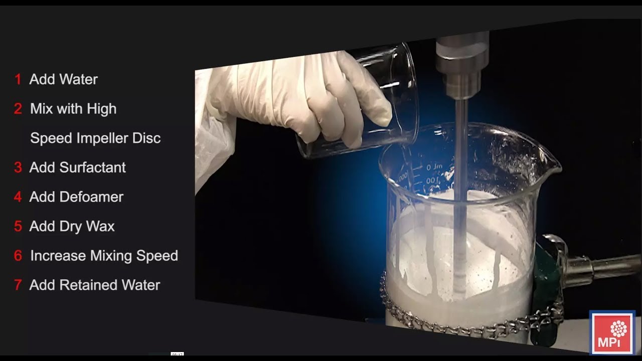 How to Disperse Micronized Wax