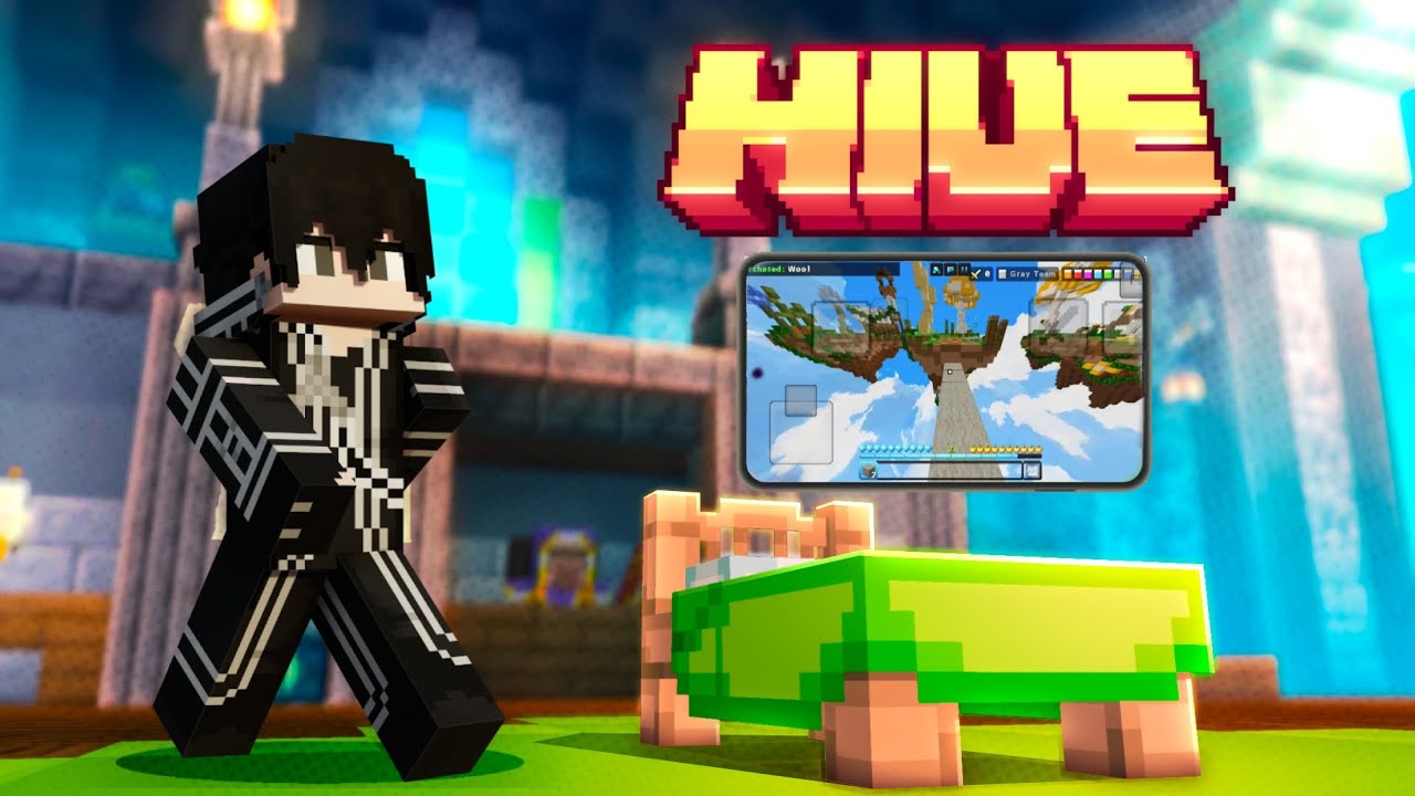 Playing Minecraft Hive Bedwars || Hindi