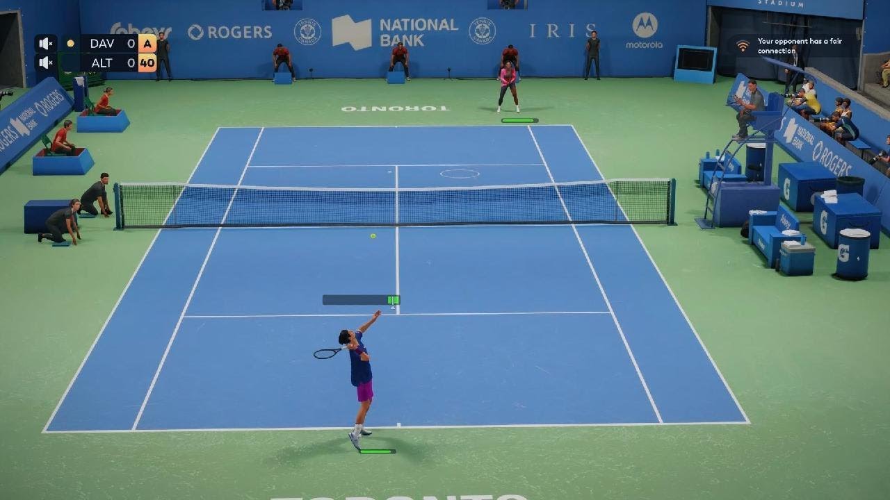 TopSpin 2K25 Toronto Federer & Williams