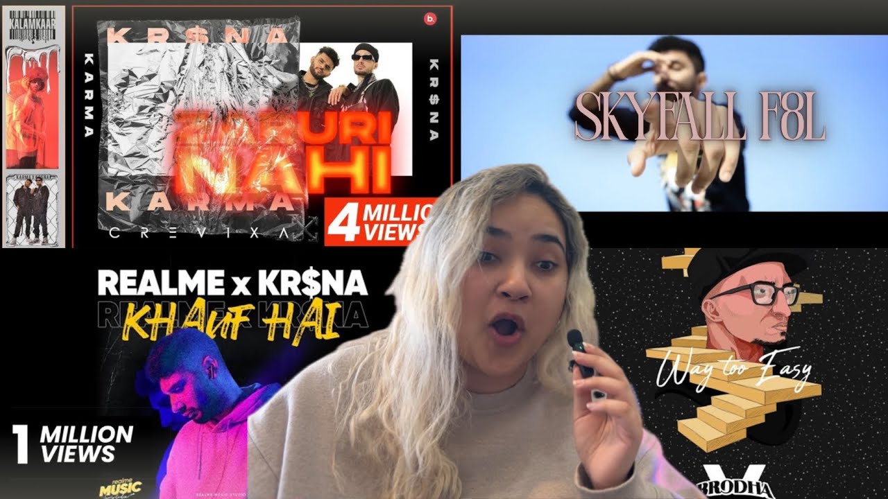 Indian Hip-Hop Is UNSTOPPABLE! 🔥 | Zaruri Nahi | SkyFall | Khauf Hai | Way Too Easy Reaction