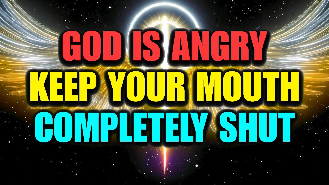 Chosen One: God Said SHUT YOUR MOUTH⚠️ He Is Deadly Serious About This🔥