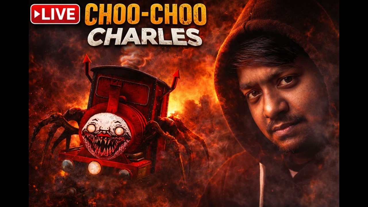 Choo Choo Charles LIVE | Aaj Bach Payenge Ya Nahi?Choo Choo Charles LIVE Gameplay 🔴