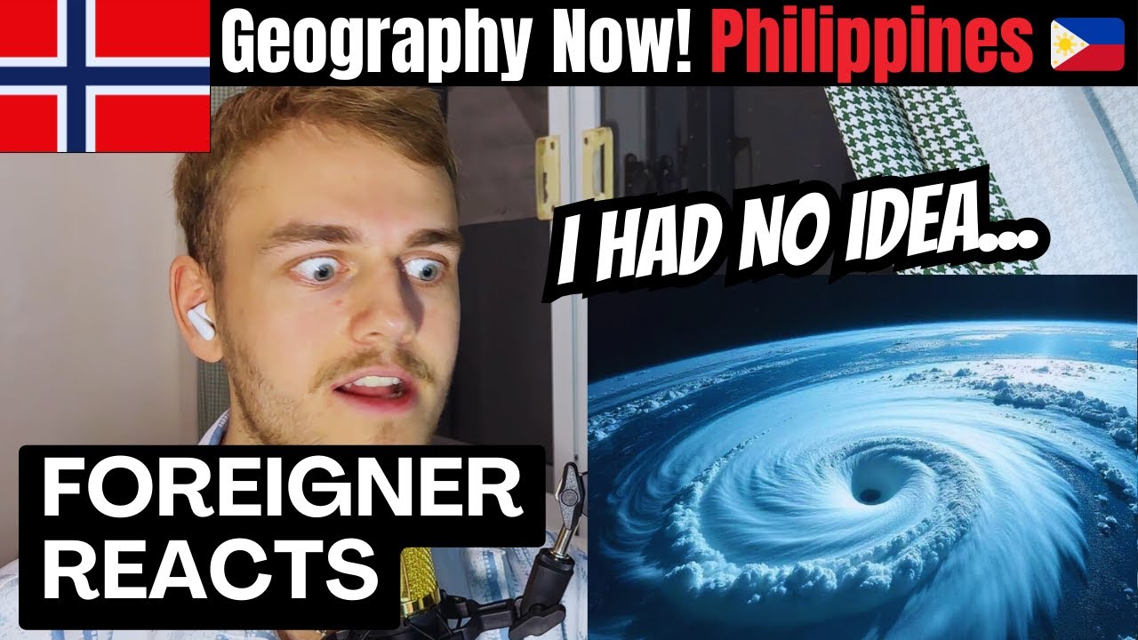 Foreigner REACTS to Geography Now! Philippines 🇵🇭 (PART 1)