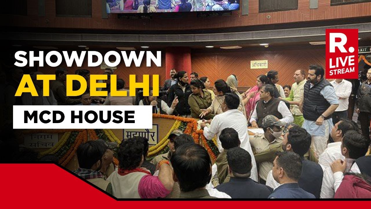 Delhi MCD Election LIVE: Complete chaos inside Delhi MCD House as both sides claim victory