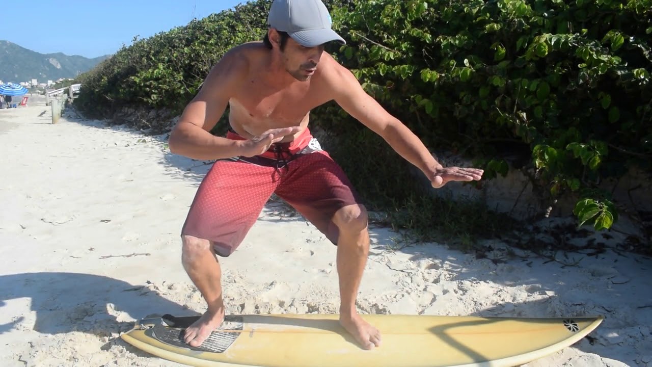 Exercícios funcionais para o surf. (ficar em pé)