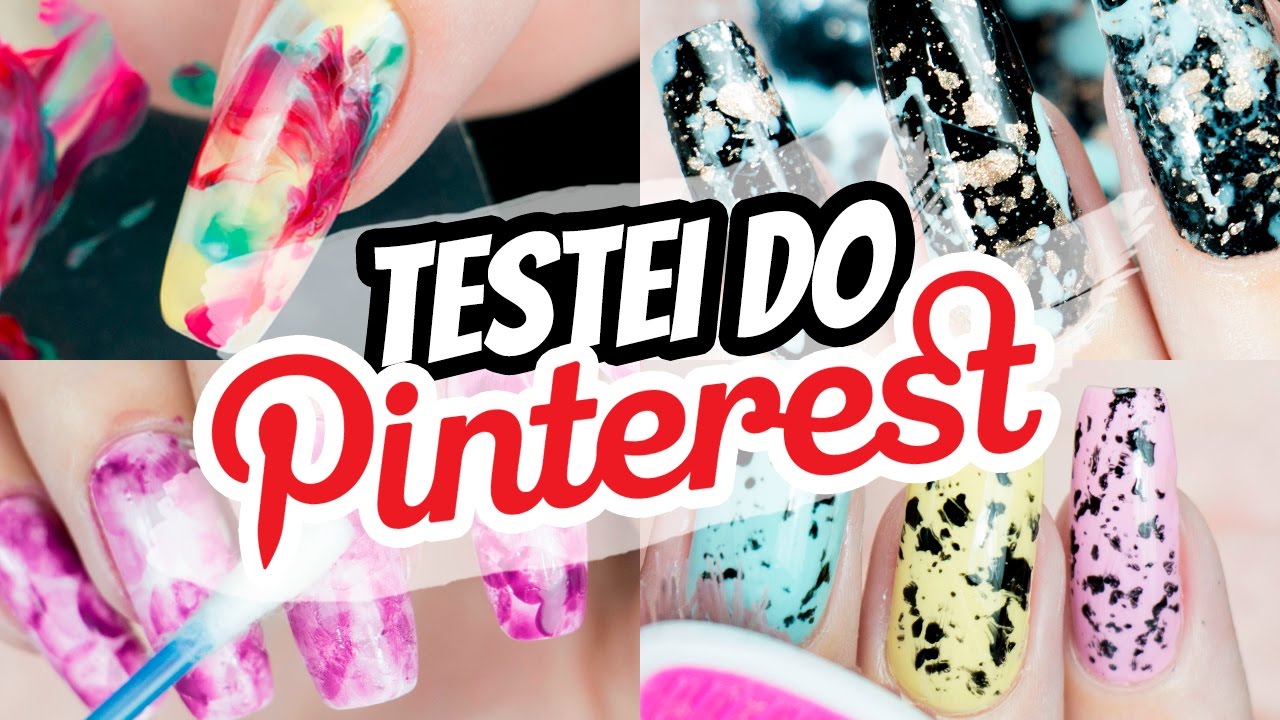 TESTEI TRUQUES DE UNHAS DO PINTEREST - Ana Carla