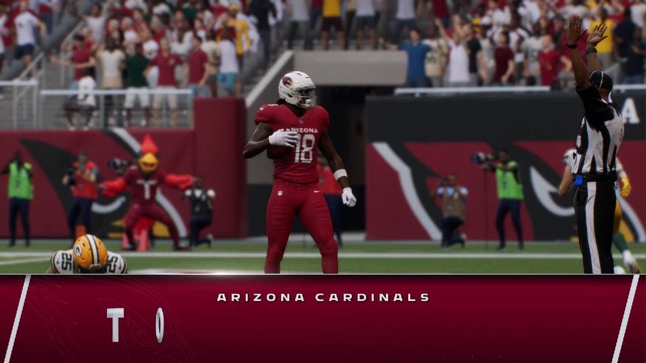 Madden NFL 26 GreenBay Packers vs Arizona Cardinal