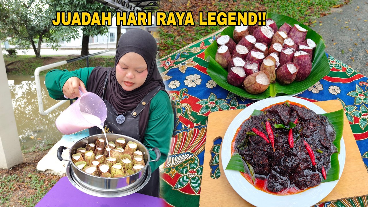 JUADAH RAYA PALING UNIK LEMANG PERIUK KERA & DAGING DENDENG VERSI EXPRESS DAN MUDAH