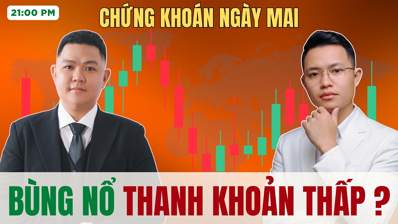 Chứng Khoán Ngày Mai: VNINDEX Bùng Nổ Nhưng Thanh Khoản Thấp – NĐT Chú Ý Điều Này?