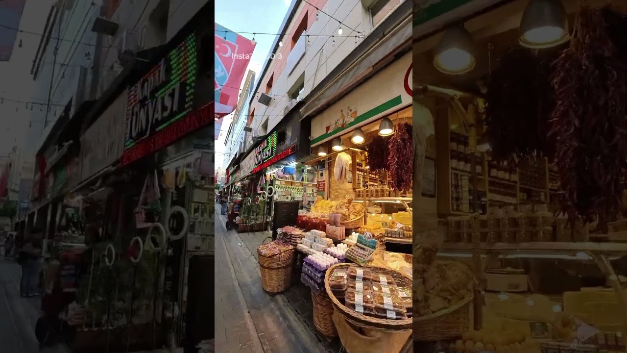 ⏩Walking Tour of İzmir Karşıyaka Streets & Coastline! 🚶&zwj;♂️ Fast Motion