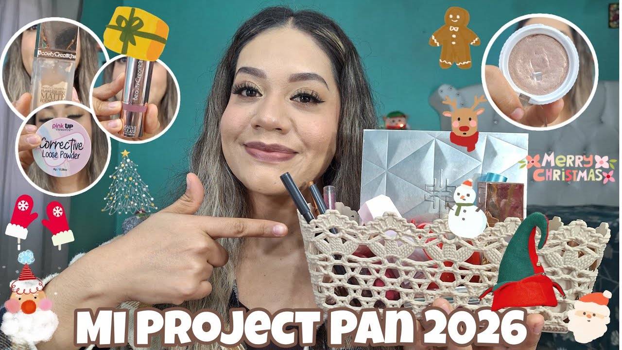 Mi Project Pan 2026 🥰 ✨️|Beauty Creations,Italia Deluxe, L'Or&eacute;al,Pink Up  etc... 