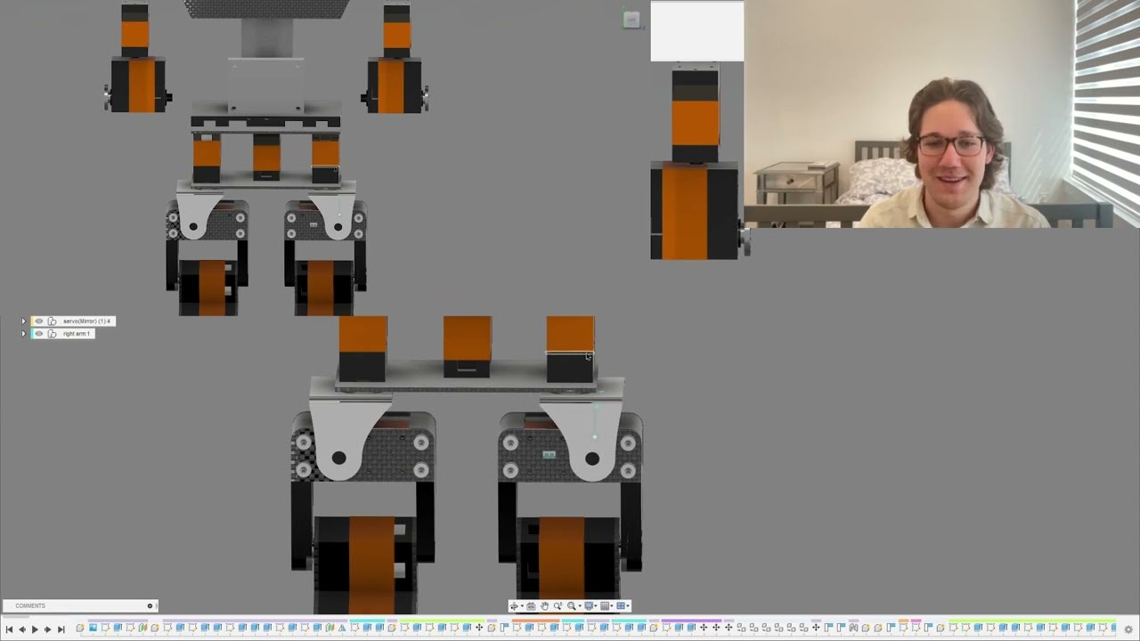 Intro and previous design - Humanoid Robot VLOG week  1