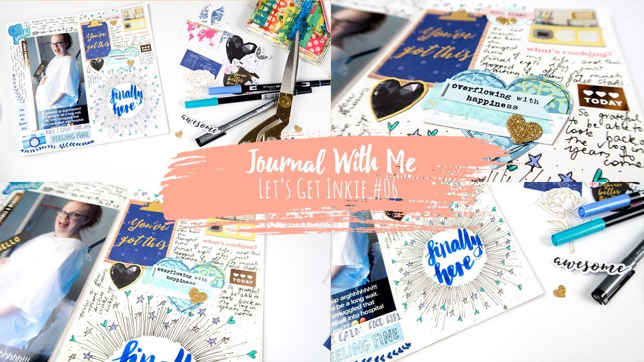 Journal With Me #06 ~ Traveler's Notebook + + + INKIE QUILL