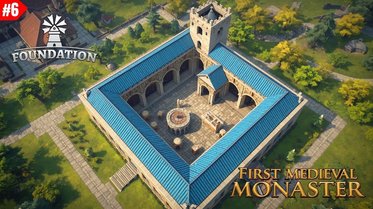 I Finally Built a Grand Monastery in My City! - Foundation Gameplay - Part 6