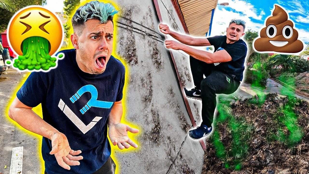 EL PARKOUR M&Aacute;S ASQUEROSO de &Aacute;LEX SEGURA🤢 *NO IMITAR*  | L&iacute;nea Recta Vlog