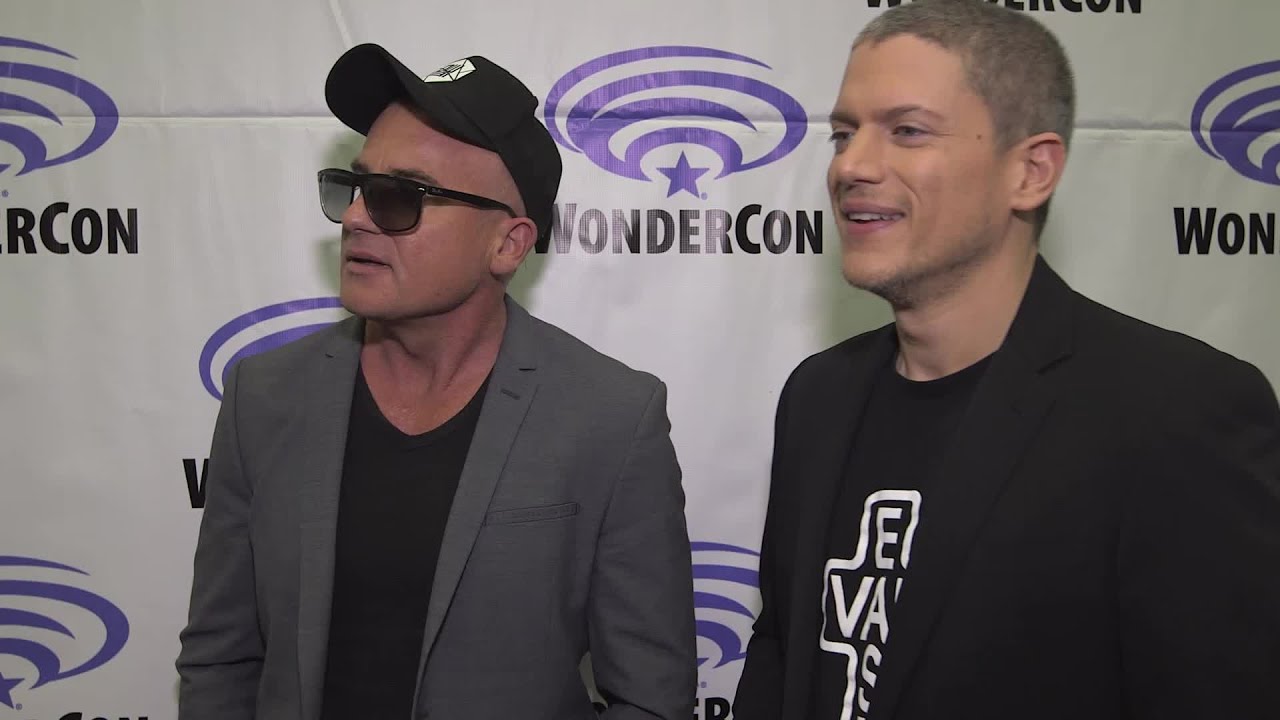 'Prison Break's Wentworth Miller & Dominic Purcell Talk 'DC's Legends of Tomorrow'