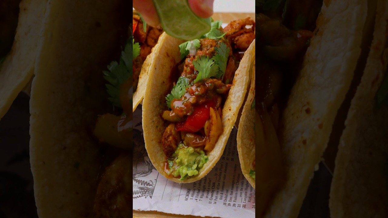 Chicken Fajita Tacos
