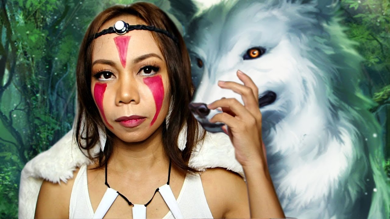Princess Mononoke Anime Makeup Tutorial for Cosplay | Cykaniki