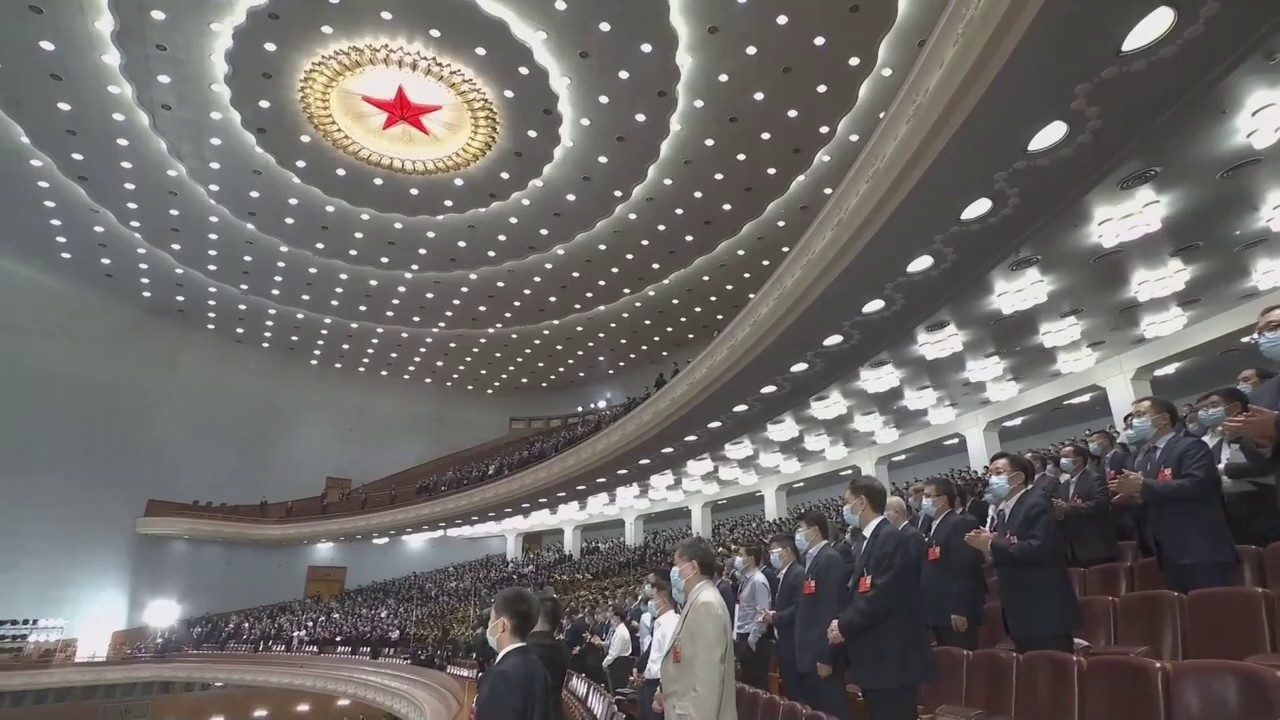 第１３期全人代第３回会議が開幕