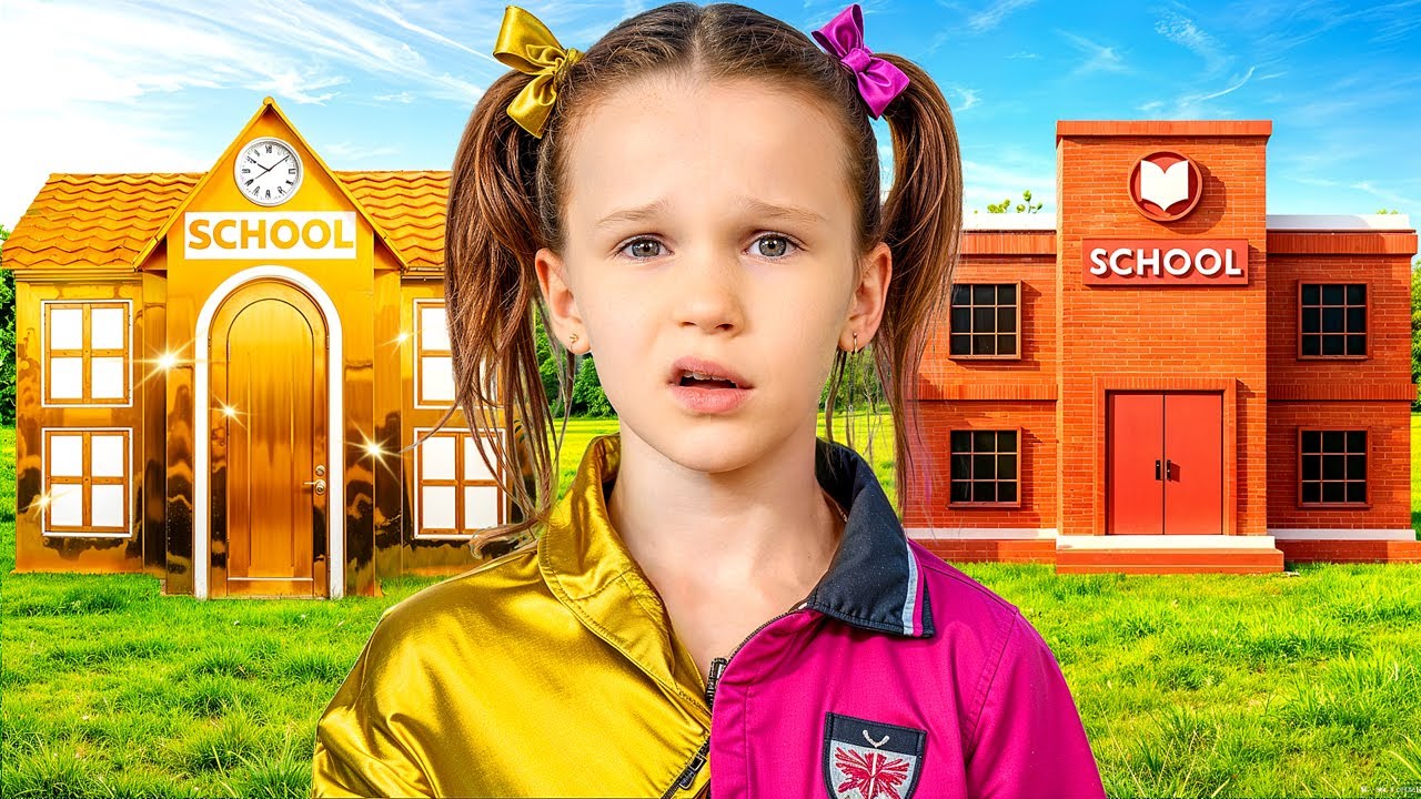 Rike barn vs. fattige barn på skolen – Morsomme historier og overraskelser! 🎒😂