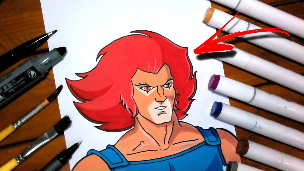 See How to draw Lion - The thundercats step by step