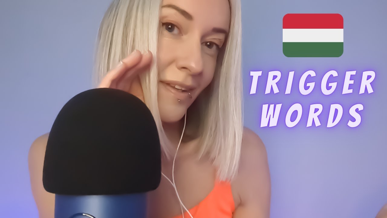 ASMR | Hungarian Trigger Words ... for the best SLEEP