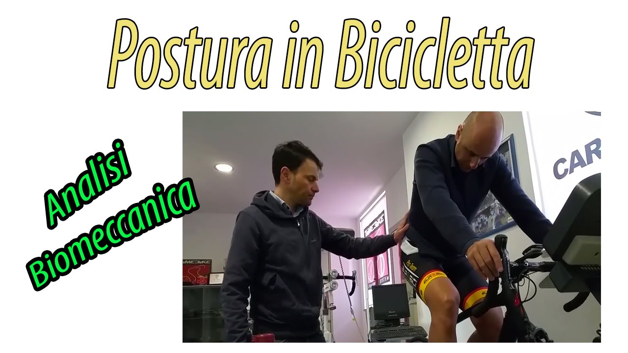 Corretta Postura In bici tecnopatie  VALUTAZIONE BIOMECCANICA DEL CICLISTA