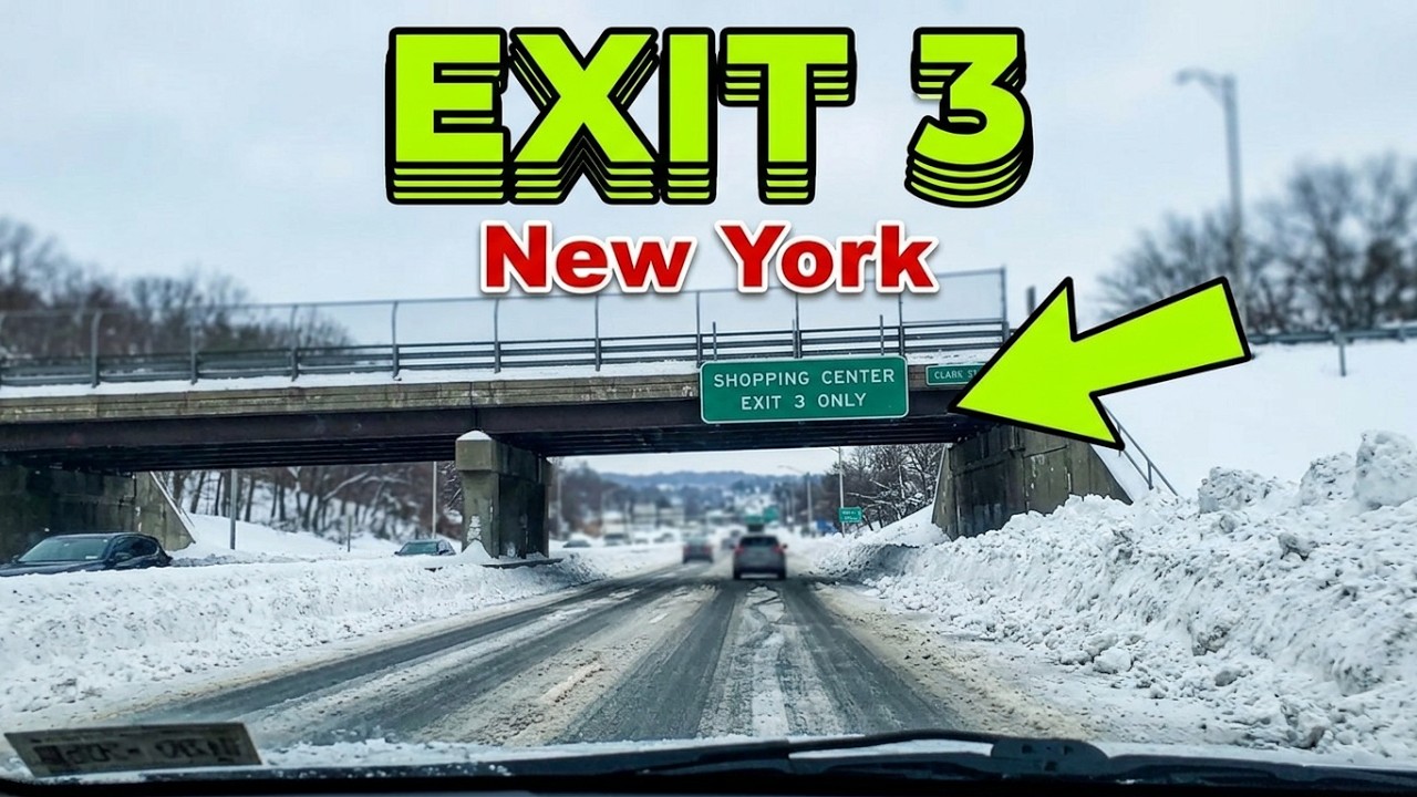 YONKERS STILL DEALING WITH MESSY STREET. EXIT: 3 MILE SQUARE ROAD ON I-87 NEW YORK THRUWAY#nyc#snow