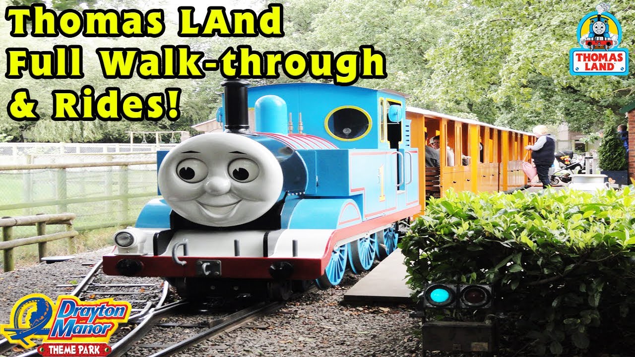 FULL Thomas Land Walk-through with Rides - Drayton Manor - 2022