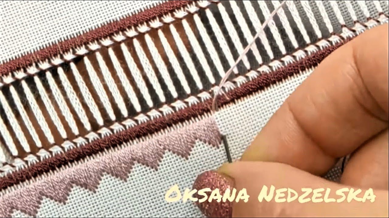 Як Зробити КРАСИВУ Основу Для Мережки | Base For Hand Embroidery |
