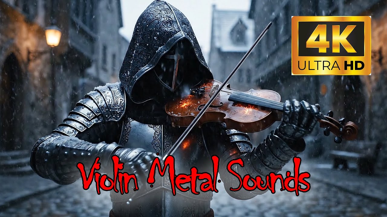 Violin's Fury: Soaring Metal Instrumental with Crushing Riffs - Violin Metal Sounds