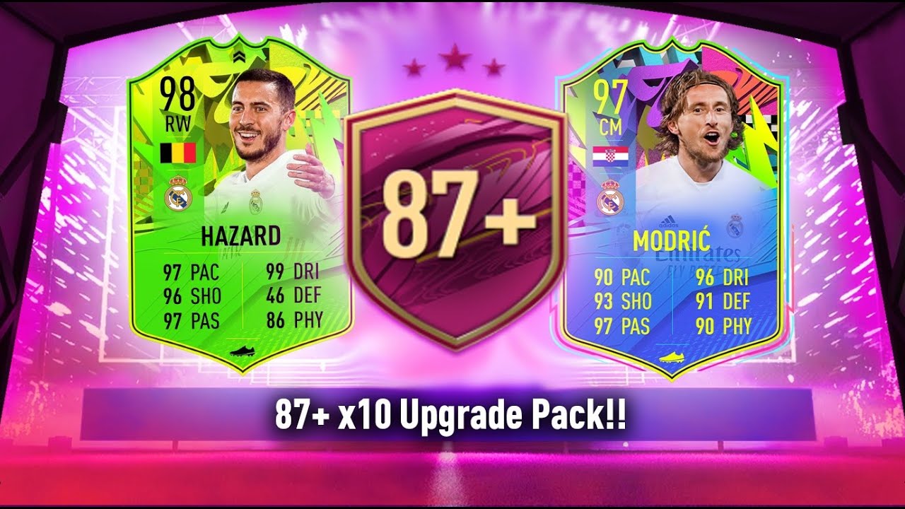 OPENING AN 87+ UPGRADE X10 PACK!! WE GOT A 95+ SUMMER STARS! FIFA21​​​​​​​​​​​​​​​​ ULTIMATE TEAM